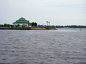 Union Point as seen from the Trent River.