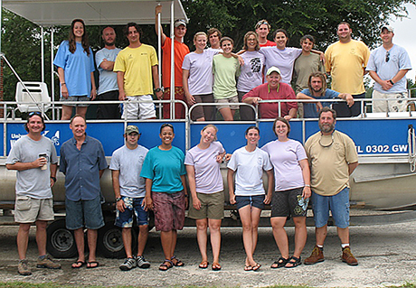 2008 Maritime Field School group photo.