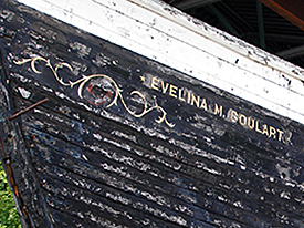 The Evelina M. Goulart was acquired by the Essex Shipbuilding Museum in 1990.