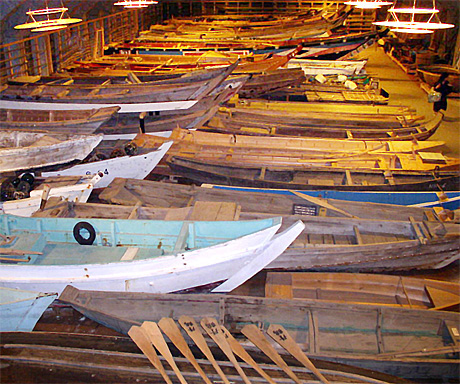 Be careful what you wish for: Michelle went to Japan to study Japanese wooden boats and got her heart's desire!
