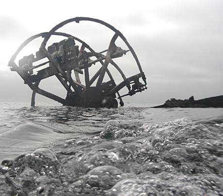 PS <em>Ozone</em> at Indented Heads, Victoria.