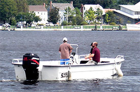 ECU dive barge