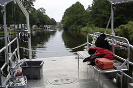 ECU dive barge